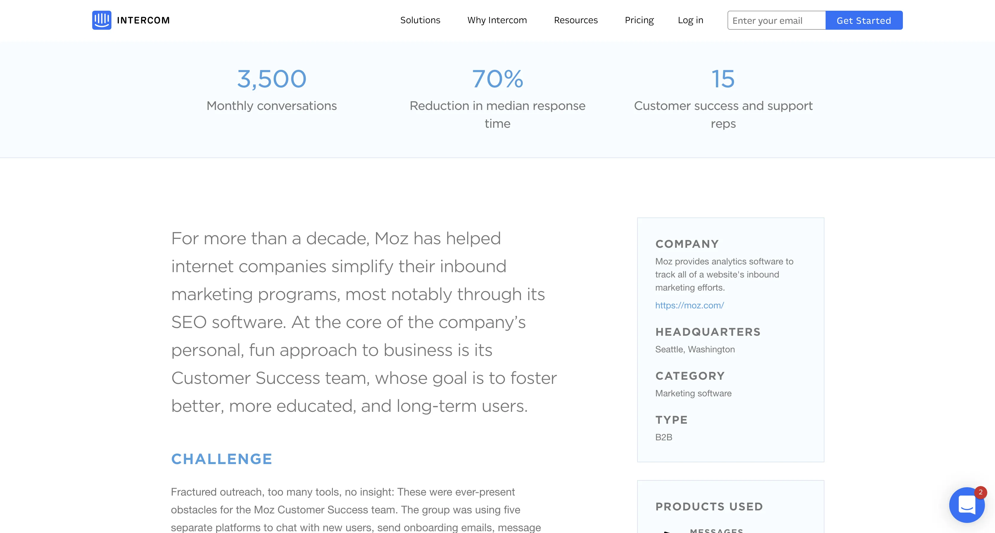 Moz case study